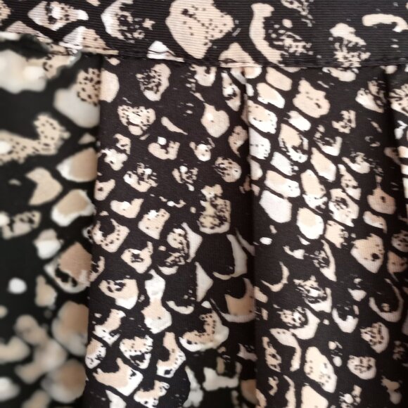 'ASHLEY STEWART' Faux Wrap Tulip Skirt Size 12 EUC - Picture 6 of 11